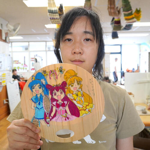 >すてきな作品を見ていただきたいです